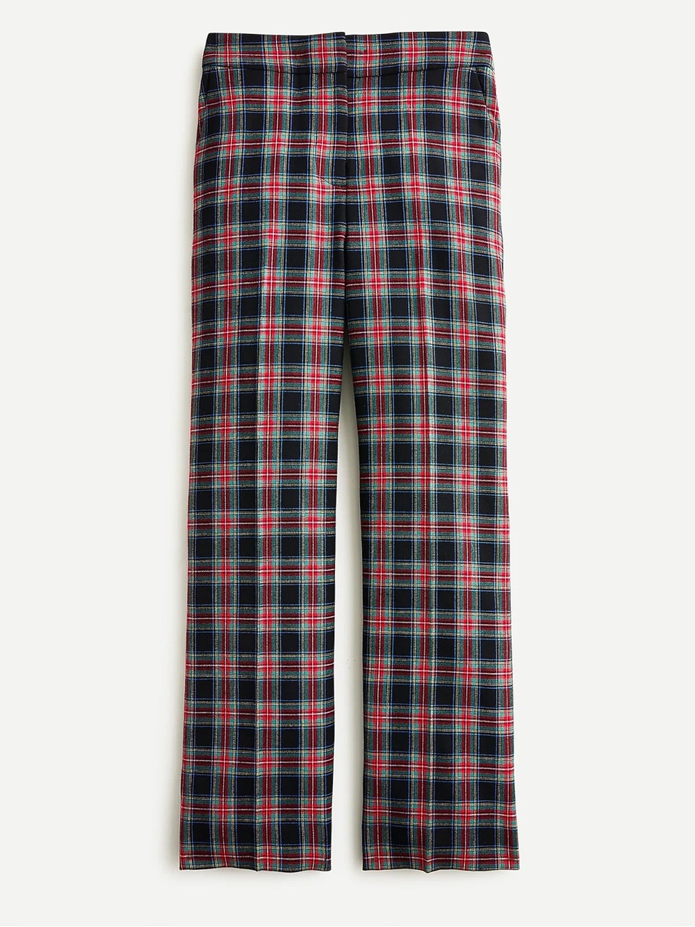 J Crew Hayden Plaid Wide Leg Pant Wool Blend Size 6 T NWT Chic Preppy Fall 90s